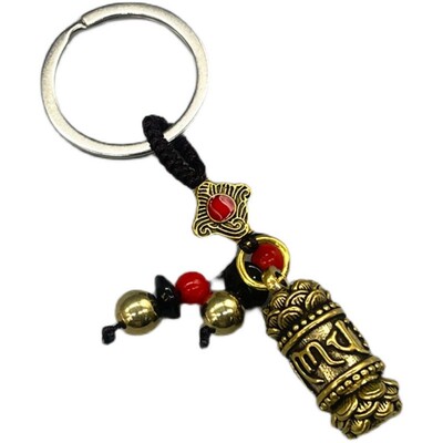 西藏特色纯铜包包汽车钥匙挂坠