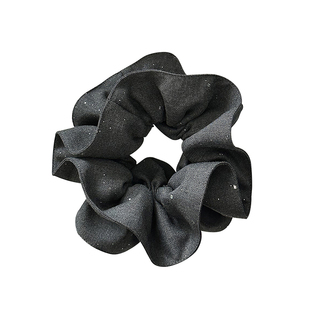 甜酷双层细闪小蛮腰肥肠圈头绳高级感韩国丸子头盘发大肠发圈女