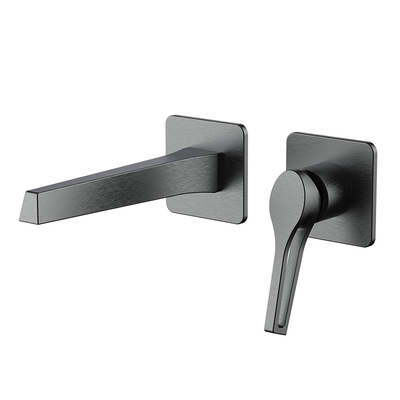 pcooy暗装入墙式全铜双拼水龙头