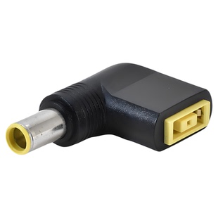 DC转接头适用联想方口母转7.9*5.5公90度弯头连接电脑电源转换器