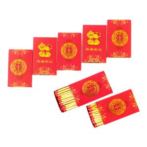家用高档新婚喜事礼盒装发财火柴