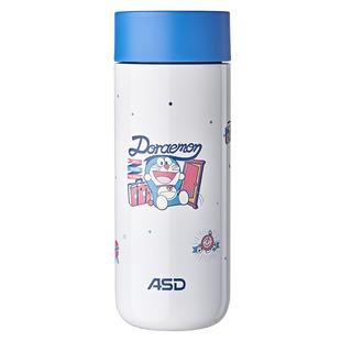 爱仕达哆啦A梦保温杯学生上学专用水杯儿童小巧便携不锈钢杯子女