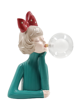 留象树脂小夜灯北欧轻奢客厅床头