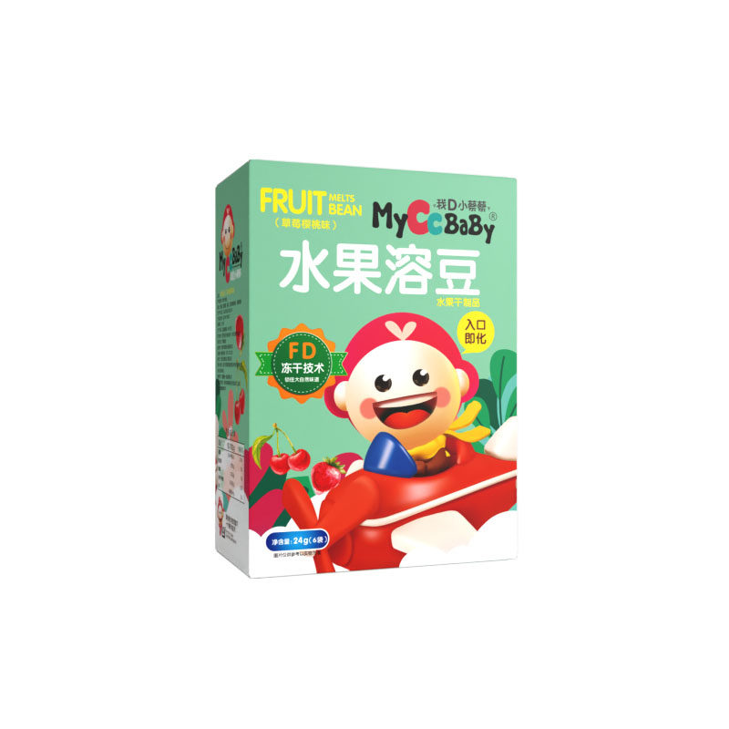我D小蔡蔡水果溶豆入口即化冻干