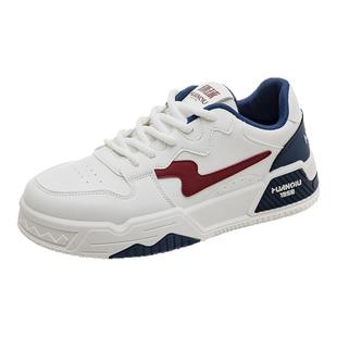 环球闪电板鞋男款2025秋季新款时尚男鞋子休闲增高运动百搭小白鞋