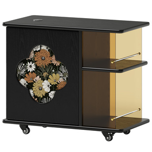 边几实木沙发边柜客厅家用茶几床头储物收纳柜转角架子角几侧边柜