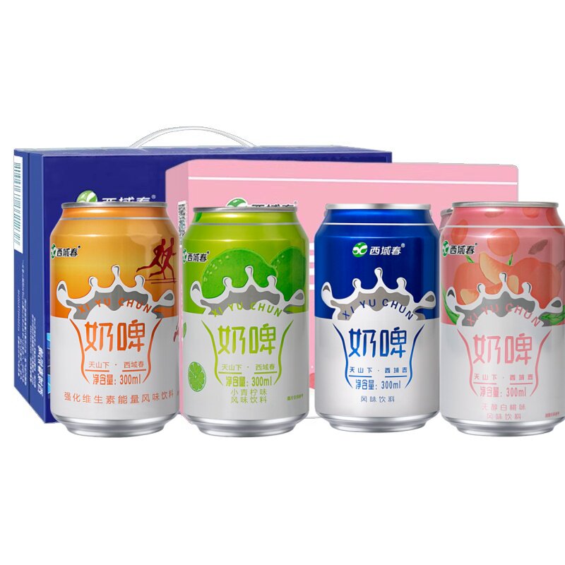 新疆西域春奶啤300ml/罐整含乳饮料