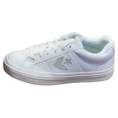 匡威白色星箭低帮帆布透气小白鞋