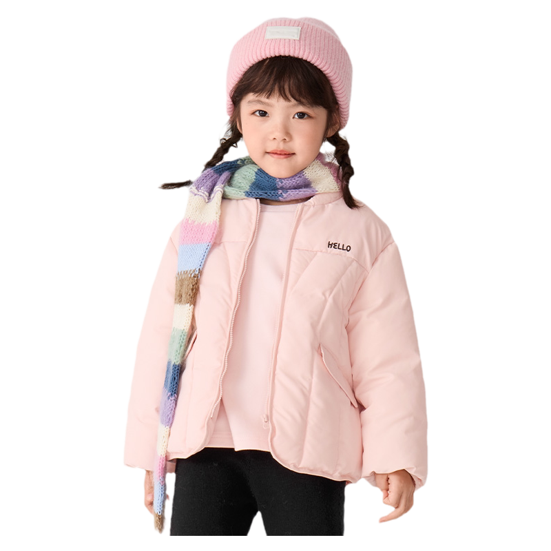 巴拉巴拉儿童加厚棉服女童外套冬