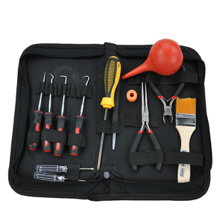 打印架复印机晒鼓加粉墨盒开孔加粉工具套装 加墨改锥 螺丝刀气吹