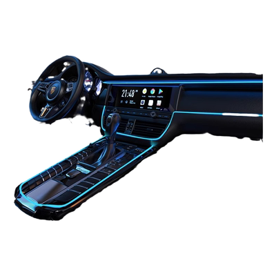 免接线led灯呼吸灯车载氛围灯