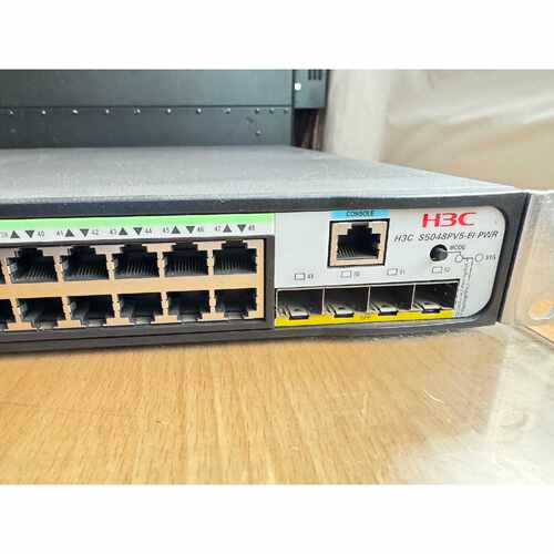 H3C S5048PV5-EI-PWR 48口千兆电口4口—议价