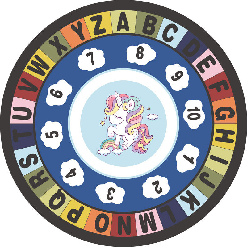 卡通幼儿园早教中心阅读区地毯垫