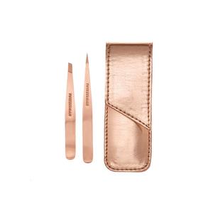 TWEEZERMAN/微之魅眉镊套装高精密尖头拔眉毛拔细毛夹子镊子眉钳