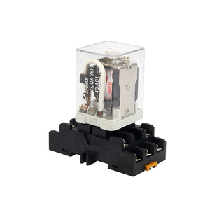 JQX-38F大功率380V大电流40A中间继电器带底座交流220/DC24/12V