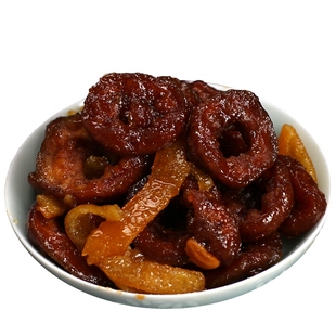 陈皮山楂干酸甜九制老味道蜜饯杭州塘栖罐装散装休闲蜜饯凉果包邮