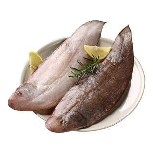 【遇上鲜】舟山野生龙利鱼新鲜冷冻海鲜玉秃鱼踏板鱼舌头鱼刺少