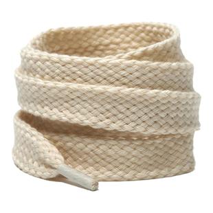 适配MMY溶解鞋鞋带宽版三原康裕贝壳头帆布鞋鞋带双层棉白色黑色