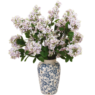 南十字星 千里香仿真花摆件丁香花桂花干花客厅摆设餐桌假花装饰