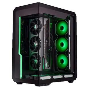 SSUPD星舰Xhuttle右侧透海景房机箱双玻璃支持背插双360冷排