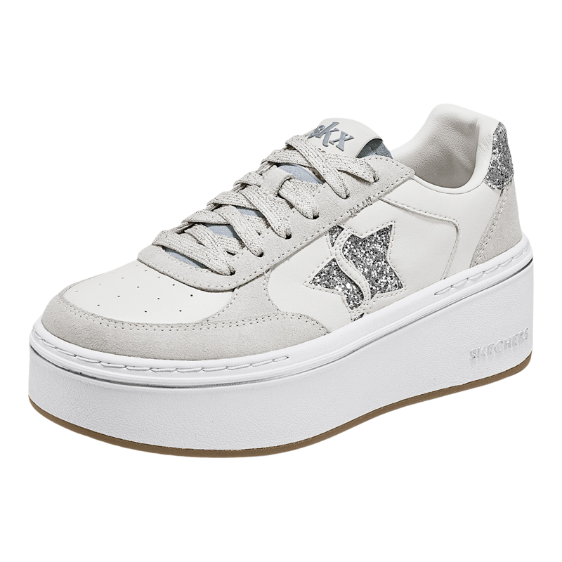 Skechers斯凯奇女鞋夏季厚底板鞋