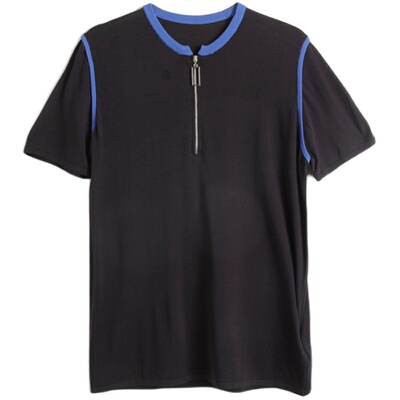 胖太太针织衫接链装饰修身显瘦