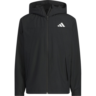 Adidas/阿迪达斯正品WOVEN JACKET男女连帽拒水梭织外套KA9309