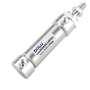 小型气动不锈钢迷你气缸MA16/20/25/32/40-50*75X125X100X150S-U