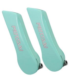 山地自行车铝合金副把手套握把彩色锁死羊牛角手把套骑行配件大全