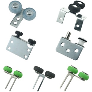 衣柜移门滑轮老式推拉厨房阳台门上下轮子趟门窗滚轮静音轨道配件