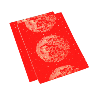 加厚2026马年对联纸洒金红纸万年红宣纸手写空白过年新款春联洒金红纸自写毛笔书法作品五言七言春节专用过年