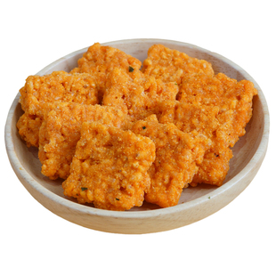 巫小蛮咸蛋黄锅巴 双面裹酱厚涂蟹香麻辣糯米咸香酥脆爆款小零食