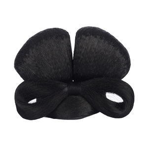 儿童汉服假发包一体式古装古典舞表演造型古风盘发发髻头饰垫发女