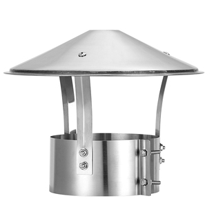 不锈钢烟囱防雨帽排烟帽排气管帽烟道室外烟筒盖防风帽土灶壁管罩