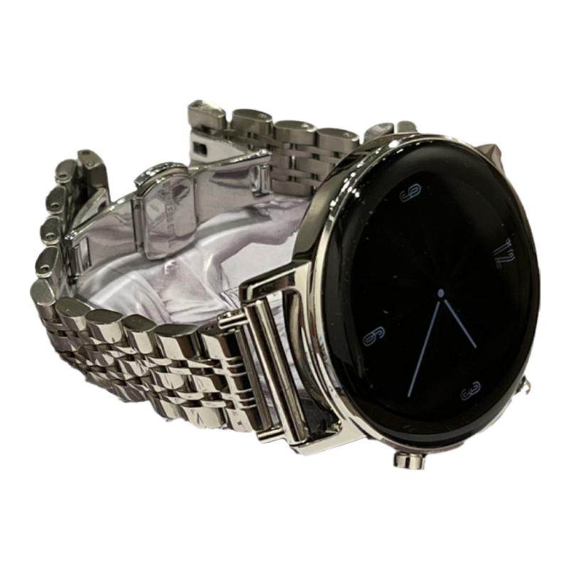 适用于华为手表GT4/5新款GT6不锈钢表带watch4/5高级感夏天透气女