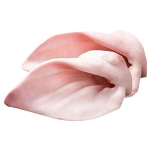 5斤新鲜猪耳朵农家散养带根生猪耳朵3斤冷冻干净去毛卤味生鲜食材