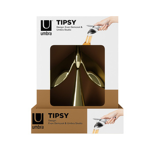 Umbra飞鸟Tipsy重力平衡开瓶器啤酒起瓶器开酒起子可当摆件装饰