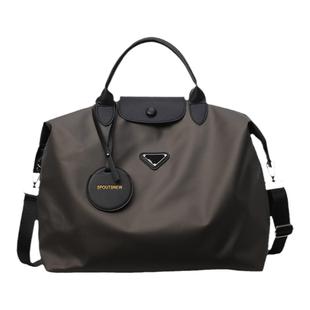 短途旅行包女轻便大容量旅游包斜挎托特包妈咪包手提健身包待产包