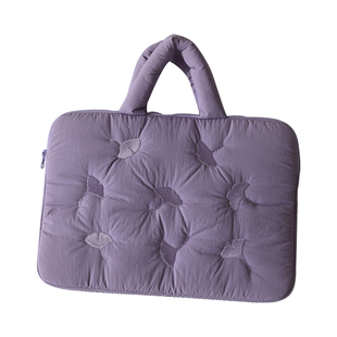 梵花不语可爱少女14寸笔记本电脑包11寸平板包ipad收纳包防震抗摔