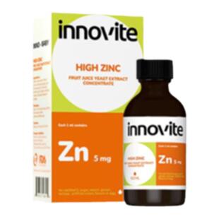 innovite英珞维强化酵母锌 儿童锌滴剂液体锌 锌口服液进口60ml