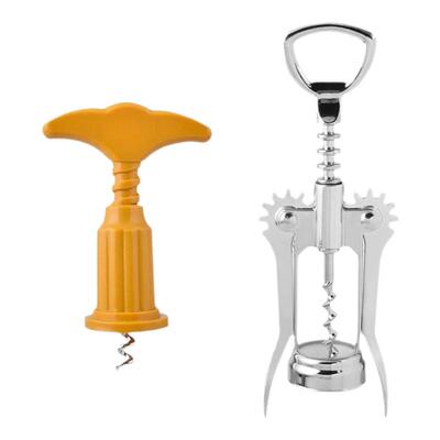 开瓶器B1pq201-葡萄酒啤酒二合一启瓶器多功能家用手动开酒起子