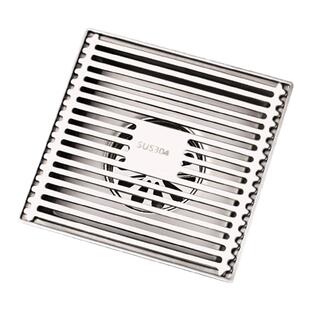 卫生间防臭地漏大排量淋浴专用加厚50管75 110管方形防虫防堵塞15