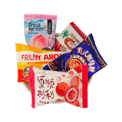 环球爱诗玛硬糖软糖多口味图案糖