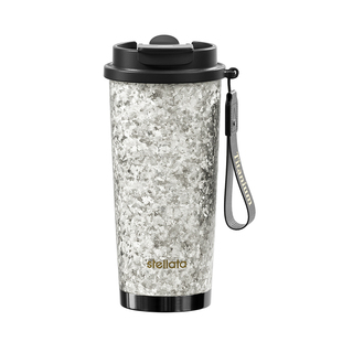 STELLATA钛杯纯钛保温杯女吸管杯办公室咖啡杯便携外带男士水杯子