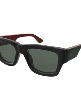 开云眼镜 古驰GUCCI矩型前卫男女同款方框防晒太阳镜墨镜GG1668S