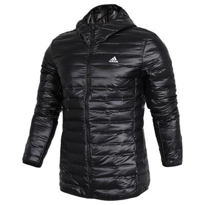 Adidas/阿迪达斯正品Varilite Ho Jkt男子连帽运动羽绒服 BQ7782