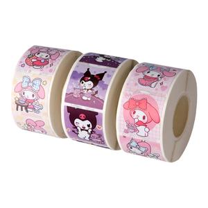 卡皮巴拉女孩贴纸儿童卡通手账手帐贴画玩具幼儿园奖励表扬可爱KT猫贴纸不干胶封口贴小学生公主贴纸