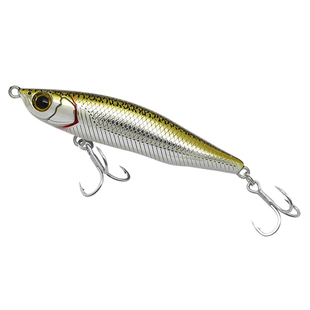 蓝旗鱼鱼鳞诡道铅笔白鲦新款翘嘴鳜鱼白条沉水远投海淡路亚假饵