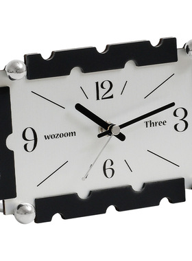 简约现代入户玄关摆台式时钟摆件