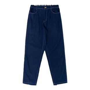 Arba设计 P169 四季高级新疆棉天然靛蓝染经典微锥版闲适牛仔裤